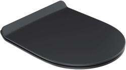 RAVAK Vita - WC-ülőke, Slim, SoftClose, fekete X01862 (X01862)
