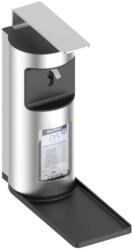KEUCO Terv - Szappan/fertőtlenítőszer adagoló, 500 ml, falra szerelhető, ezüst/fekete 34954170100 (34954170100)