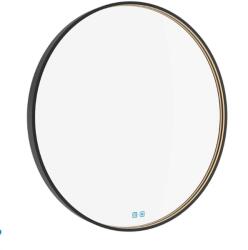 Nimco Tükrök - Tükör LED fénnyel, 80 cm átmérőjű, érintésérzékelővel, fekete színű ZPC 31002RVX-90 (ZPC 31002RVX-90)