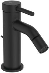 Ideal Standard Ceraline Nuovo - Bidékeverő kifolyóval, fekete selyemfényű BD765XG (BD765XG)