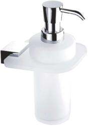 Nimco Kibo - Szappanadagoló tartóval, matt üveg/króm Ki X3-31W-26 (Ki X3-31W-26)