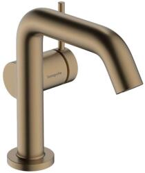 Hansgrohe Tecturis S - Kagylókeverő Push-Open kifolyóval, CoolStart, EcoSmart, csiszolt bronz színű 73322140 (73322140)
