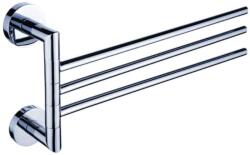 Nimco Unix - Forgó törölközőtartó, 420 mm hosszú, krómozott UN 13096-3-26 (UN 13096-3-26)