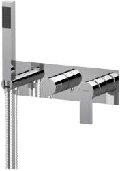 SAPHO Pax - Süllyesztett keverő 3 készülékhez, tartozékokkal, króm XA53 (XA53)
