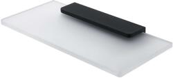 Nimco Maya - Polc, 20 cm, matt matt üveg/fekete matt MAC 29091B-20-90 (MAC 29091B-20-90)