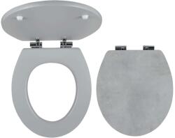 FERRO Prestige - WC-ülőke, MDF, Softclose, betonszürke WC/SOFTSTONE1 (WC/SOFTSTONE1)