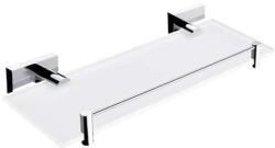 Nimco Keira - Polc játszószőnyeggel, 30 cm, matt üveg/króm KE 22091BX-30-26 (KE 22091BX-30-26)