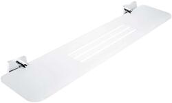 Nimco Keira - IXI polc maratott lyukakkal, 60 cm, matt plexi/króm KE X360-26 (KE X360-26)