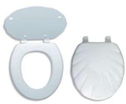 FERRO Prestige - WC-ülőke, MDF, fehér WC/MUSLELYRA (WC/MUSLELYRA)