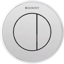 Geberit Öblítő rendszerek - Távvezérlésű öblítésvezérlő 10-es típusú, 2-funkciós, rejtett tartályhoz 8 cm, fényes króm 116.056. KH. 1 (116.056.KH.1)