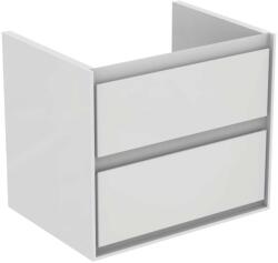 Ideal Standard Connect Air - Szekrény a mosdókagyló alatt, 600x440x517 mm, fényes fehér/fehér matt E0818B2 (E0818B2)