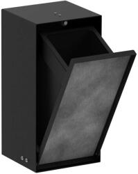 Hansgrohe XtraStoris Rock - Aláépített szemetes 2, 5 L, matt fekete 56063670 (56063670)