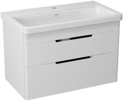 SAPHO Ella - Mosdószekrény 765x500x430 mm, 2 fiókos, fehér EL080-3030 (EL080-3030)