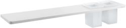 SAPHO Abeline - Üvegpolc, hossza 60 cm, matt fehér AE602-0101-01 (AE602-0101-01)