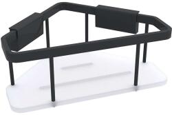 Nimco Kibo - Polc, hossza 23 cm, plexi/fekete Ki-14003-B-90 (Ki-14003-B-90)