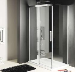 SAPHO Fondura - Téglalap alakú zuhanykabin, 1300x900 mm, L/R változat, polírozott alumínium GF5013GF5090 (GF5013GF5090)