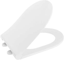 SAPHO Slim - WC-ülőke, Soft Close, fehér/króm 100787 (100787)