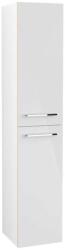 Villeroy & Boch Avento - Magas szekrény, 350x1760x372 mm, 2 ajtó, Crystal White A89400B4 (A89400B4)
