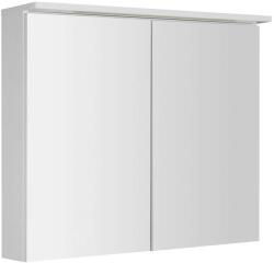 SAPHO KAWA - Tükrös szekrény LED világítással 70x80x22 cm, fehér színben WGL80S (WGL80S)