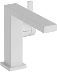 Hansgrohe Tecturis E - Mosdókagyló-keverő Push-Open kifolyóval, CoolStart, EcoSmart, matt fehér 73024700 (73024700)
