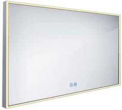 Nimco Tükrök - Tükör LED világítással, 120x70 cm, érintésérzékelő, alumínium ZP 13006VX (ZP 13006VX)