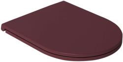 SAPHO Isvea - WC-ülőke, Slim, SoftClose, bordó piros 40KF0543I-S (40KF0543I-S)