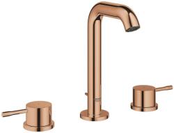 GROHE Essence - Mosócsaptelep kifolyóval, 3 lyukú beépítéssel, Warm Sunset 20296DA1 (20296DA1)