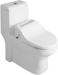 Sapho WC szett - Elektronikus bidé kerámiával, SoftClose, DualFlush, fehér UB-6635RU-2 (UB-6635RU-2)
