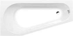 POLYSAN Fürdőkádak - Aszimmetrikus kád Projekta, 1600x800x440 mm, balra, fehér 20111 (20111)
