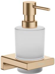Hansgrohe AddStoris - Szappanadagoló tartóval, matt üveg/csiszolt bronz 41745140 (41745140)