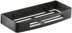 SAPHO Gedy Smart - Zuhanypolc, hossza 300 mm, fekete matt 241714 (241714)