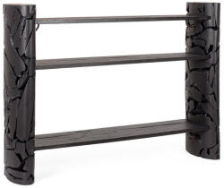 Bizzotto Consola lemn negru Arwood 156x36x110 cm (0680594)