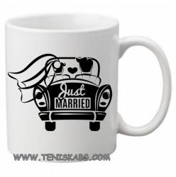 PRC-SUB Чаша - Just married car