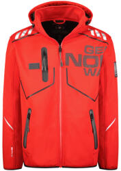 Geographical Norway GEOGRAPFICAL NORWAY jachetă ărbătească ROBIN MEN softshell Rosu XL