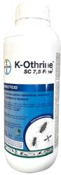 Bayer K-Othrine SC 7, 5 Flow 100 ml insecticid contact/ ingestie, Bayer (muste, tantari, gandaci de bucatarie, plosnite, furnici, purici, cariul alimentelor, gandacul fainii, gandacul de tutun)