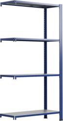 AR Shelving Kiegészítő modul fém csavarmentes polcrendszerhez, T-profilos, 250X120cm