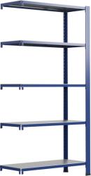 AR Shelving Kiegészítő modul fém csavarmentes polcrendszerhez, T-profilos, 250X100cm