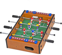 Flippy Mini Masa de Fotbal cu Teren si 12 Jucatori Flippy, 4 Manere, cu Tablou pentru Scor, din Metal, Lemn si ABS, 34.5 x 23 x 7 cm, pentru copii adulti (teo-125761)
