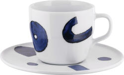 Alessi Ceașcă pentru cafea Itsumo Yunoki 150 ml cu farfurioară (NF08/87S)