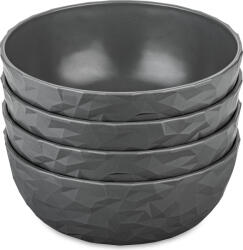Koziol Boluri Club Nature 700 ml culoare grafit 4 buc (8637701) Castron