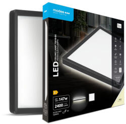 Modee Mennyezeti LED TS018-BS Négyzet 18W 4000K 293x293x28mm (2400 lumen) ERP (ML-TS018-4000KBS)