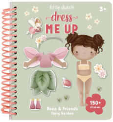 Little Dutch öltöztess fel matricás füzet - Fairy Garden (LD126324) - jatekliget