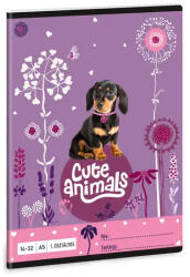 Ars Una Cute Animals-puppy A/5 1. oszt. füzet 14-32 (53583697) - kvikki