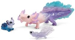 Schleich Axolotl vízi sárkány család (42628)