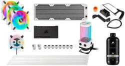 Corsair Hydro X Series iCUE HX305i RGB PRO White Custom Cooling KIT (CX-9070009-WW) - vexio