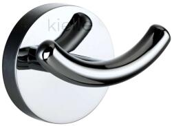 kielle Agatatoare Kielle Oudee 40602000, 2 cuie, montare pe perete, fixare ascunsa, alama, crom (40602000) (40602000)