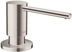 Hansgrohe Dozator sapun bucatarie Hansgrohe A41 40438800, incastrat, 500 ml, actionare cu push, mat, inox (40438800) (40438800)