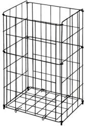 Sanela Cos de rufe Sanela, 54 x 34 x 26 cm, metal, negru, SLZN 42V (SLZN 42V) (SLZN 42V)