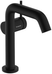 Hansgrohe Baterie lavoar Hansgrohe Tecturis S, L, 201 mm, pornire rece, ventil, mat, negru, 73342670 (73342670) (73342670)