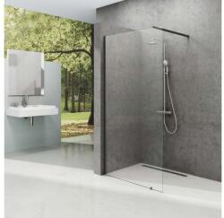RAVAK Walk-In Wall perete cabină de duș walk-in 100 cm negru mat/sticla transparentă GW9WA0300Z1 (GW9WA0300Z1) (GW9WA0300Z1)
